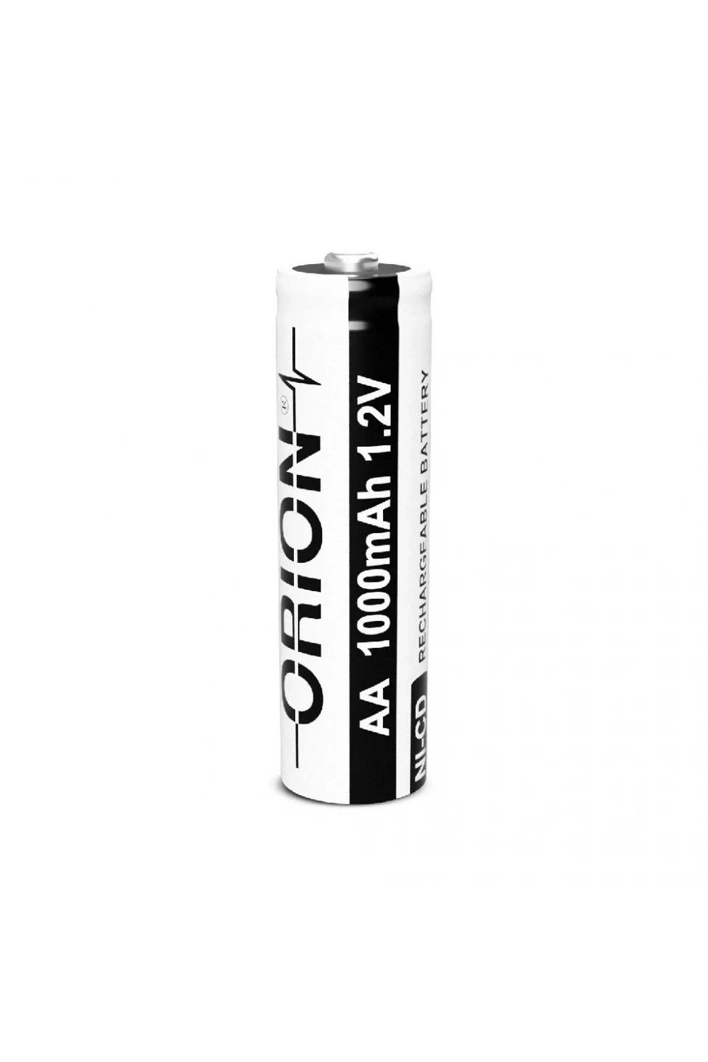 Orion 1.2V Ni-Cd AA 1000mAh Şarj Edilebilir Kalem Pil (Başlı)