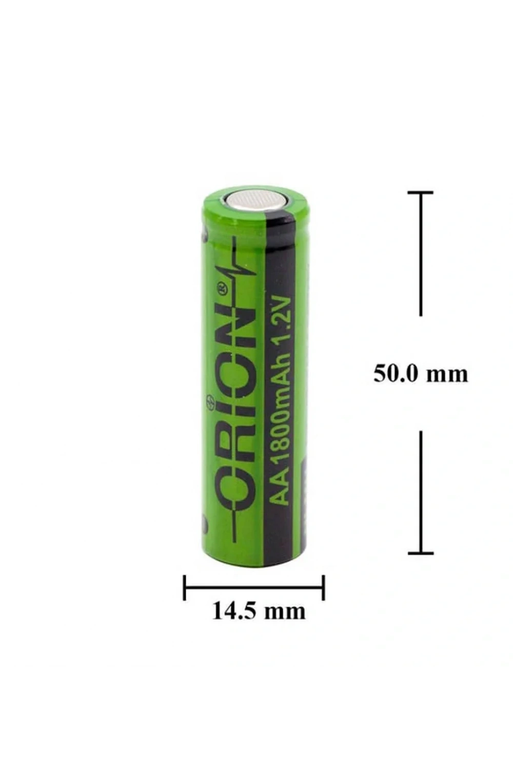Orion 1.2V Ni-Mh AA 1800mAh Şarj Edilebilir Kalem Pil