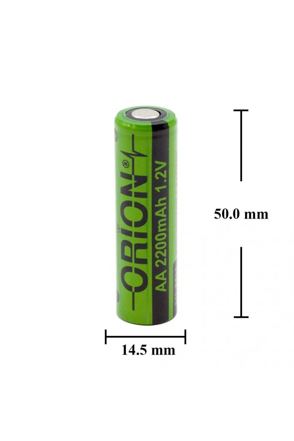 Orion 1.2V Ni-Mh AA 2200mAh Şarj Edilebilir Kalem Pil