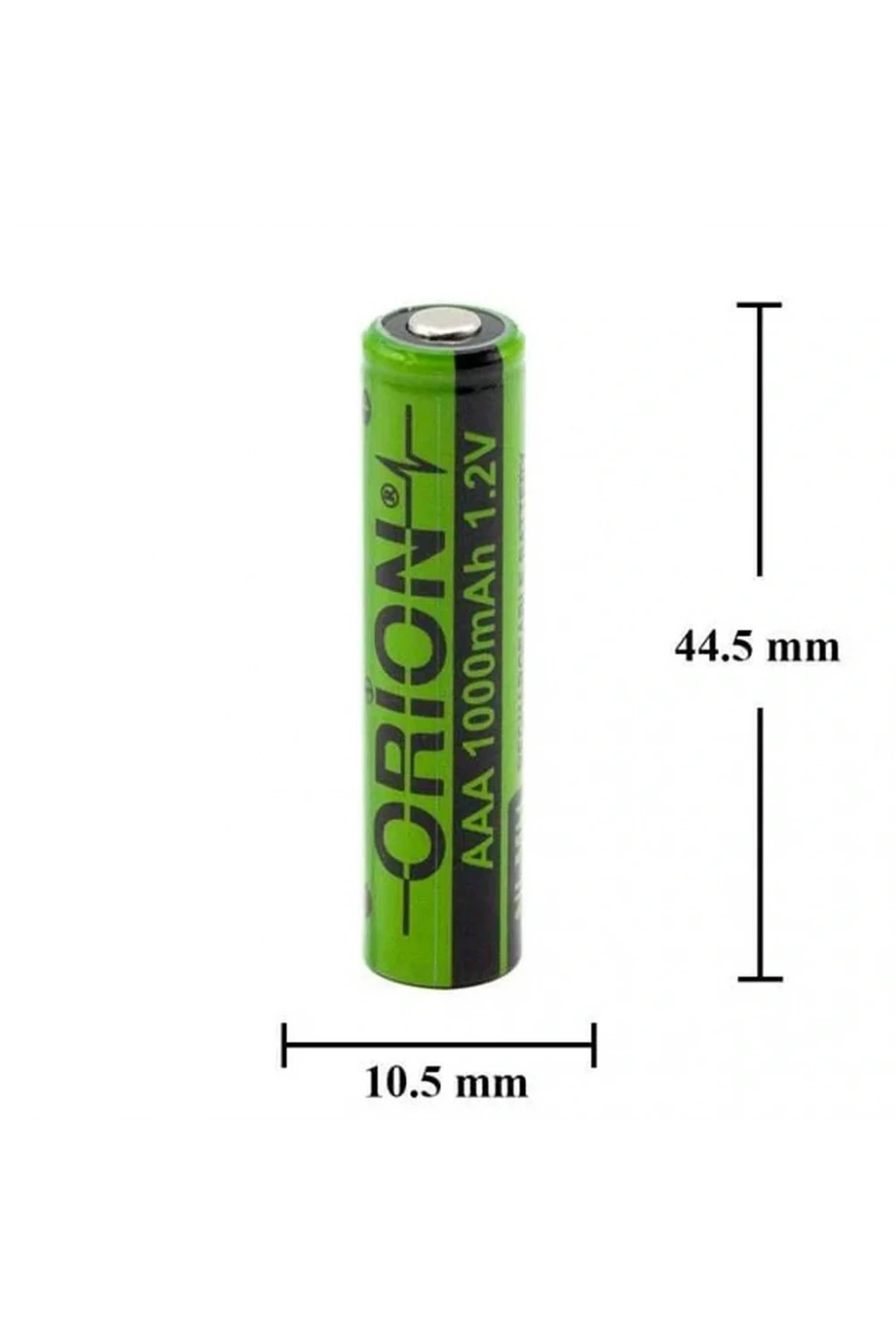 Orion 1.2V Ni-Mh AAA 1000mAh Şarj Edilebilir Pil