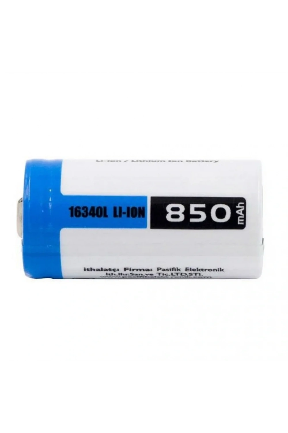 Orion 16340 3.7V 850 Mah Pil CR123A Lityum Şarjlı Pil