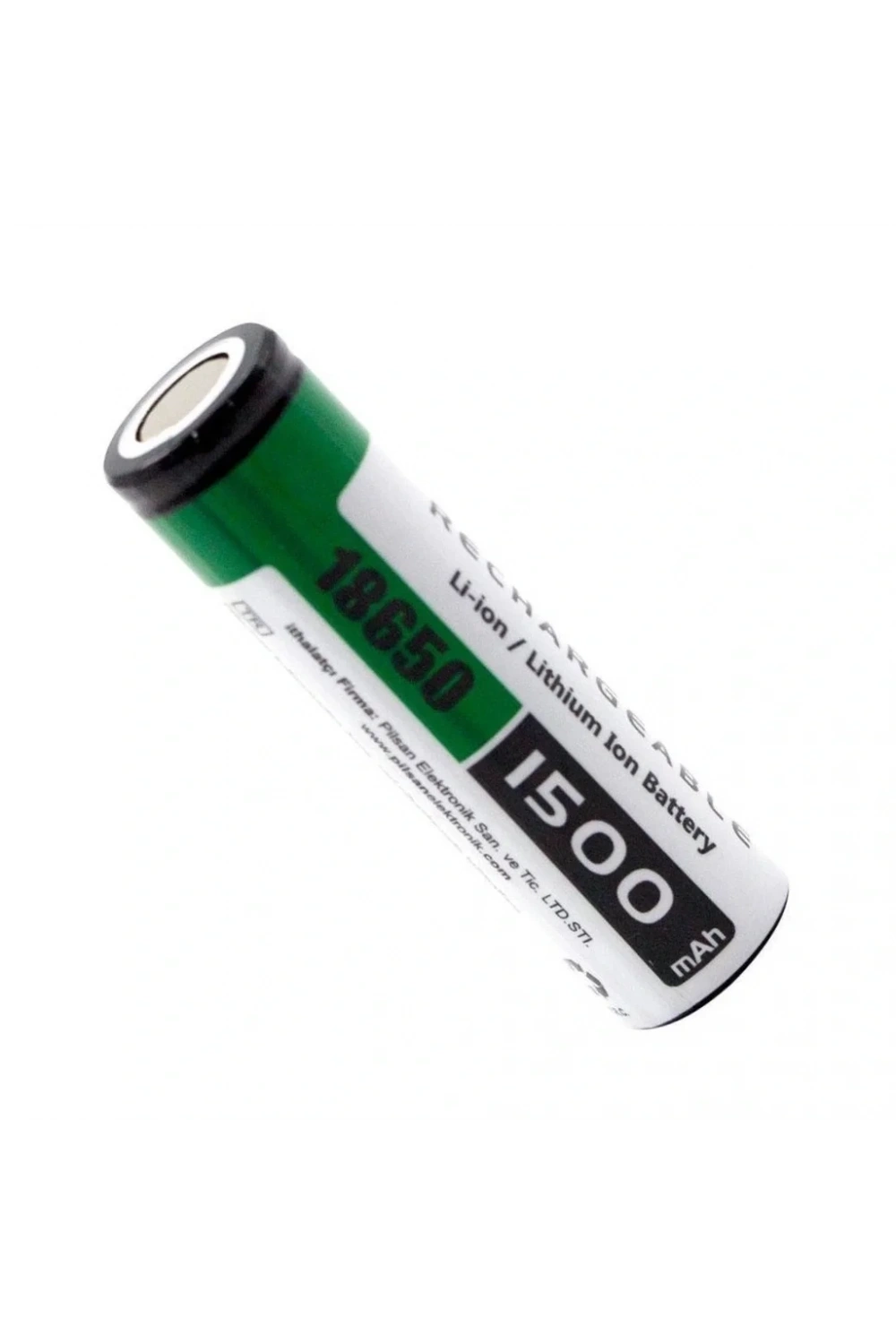 Orion 18650 1500mAh 3.7V Şarj Edilebilir Li-ion Pil