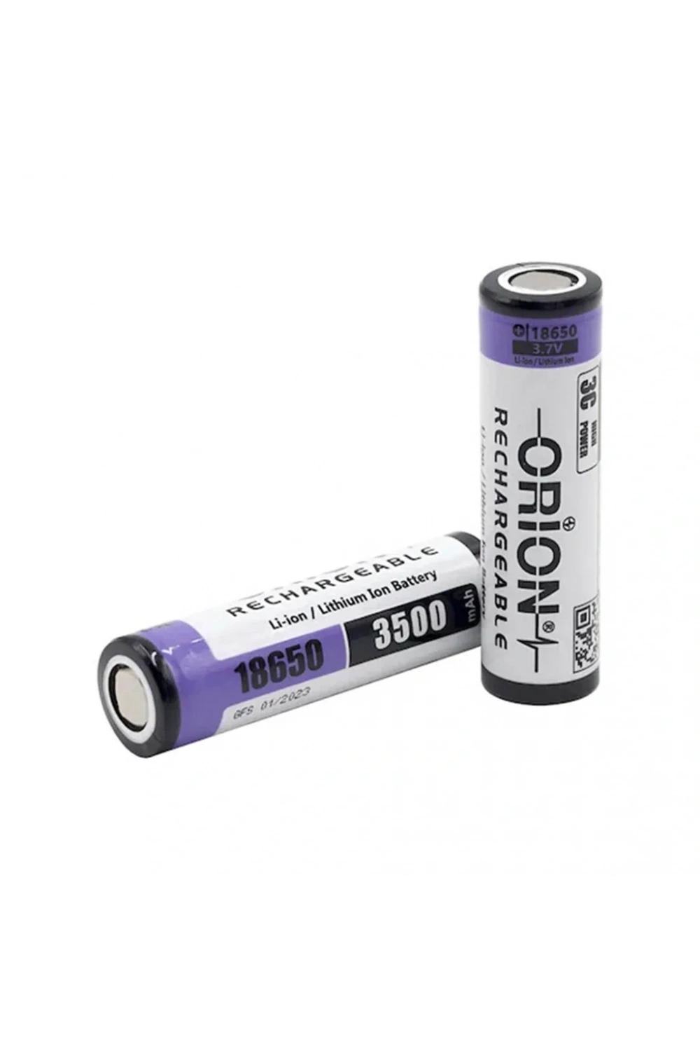 Orion 18650 3.7V 3500mAh 3C Şarj Edilebilir Li-ion Pil