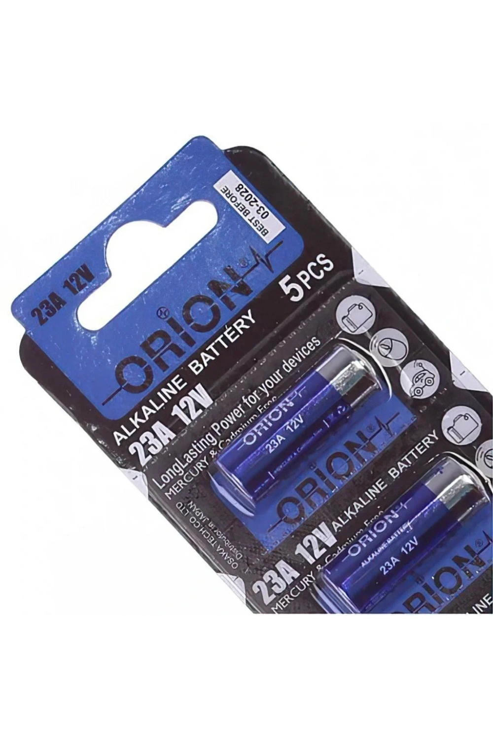 Orion 23A 12V Alkalin Pil 5li Paket