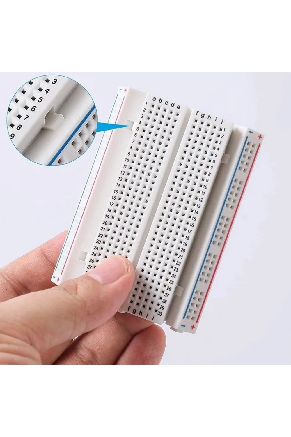 Orta Boy Breadboard 400 Pin - Hücre - Point