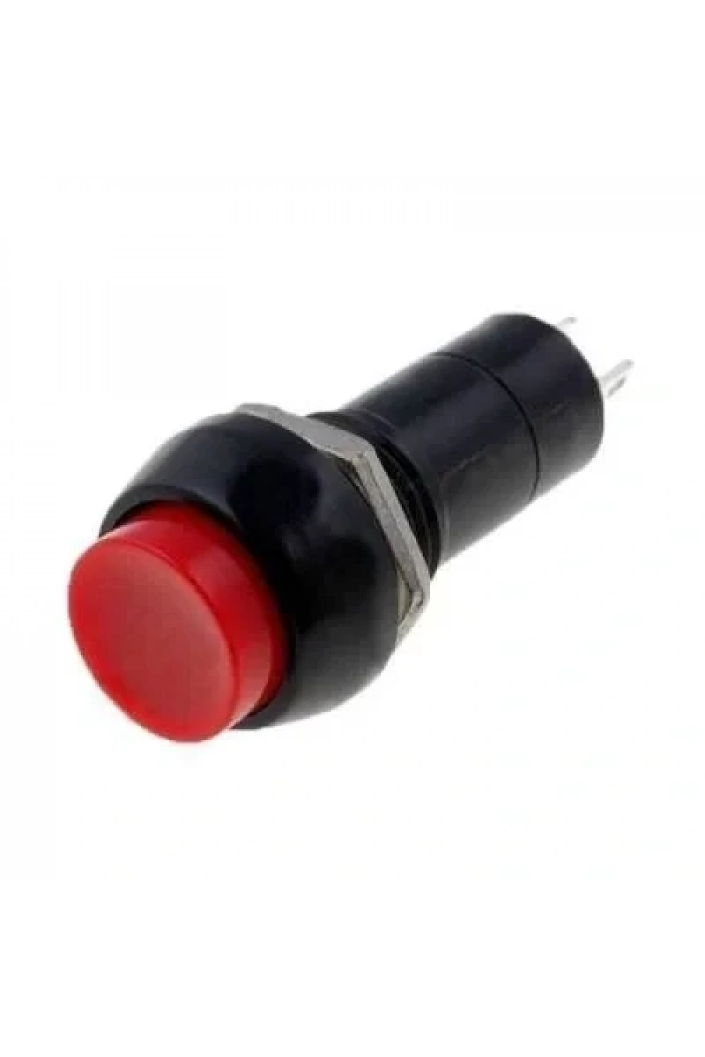 PBS-11A 12mm Anahtarlı Push Buton - Kırmızı