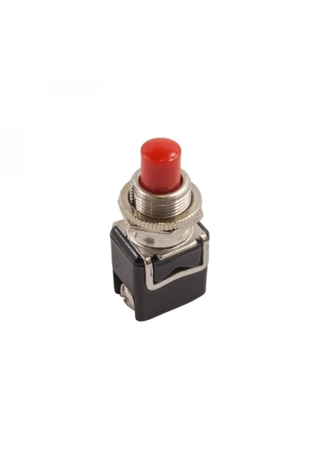 PBS-13B 12mm Yaylı Push Buton - Kırmızı
