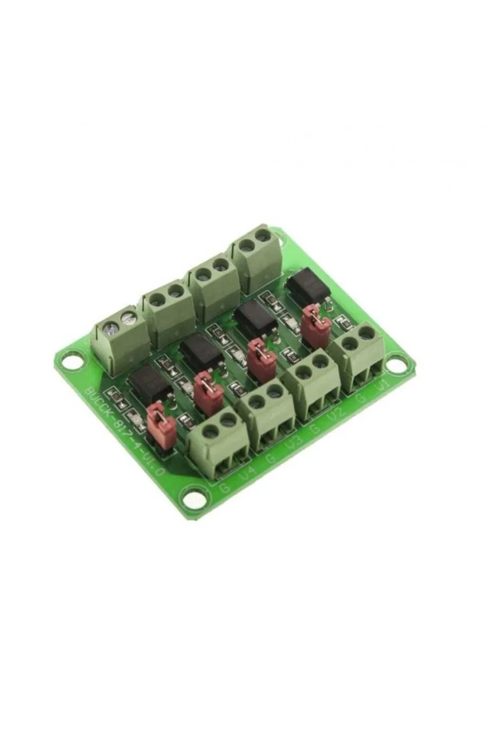 PC817 4 Kanal Optokuplör İzolasyon Modülü