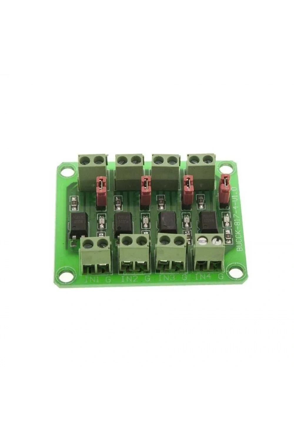PC817 4 Kanal Optokuplör İzolasyon Modülü