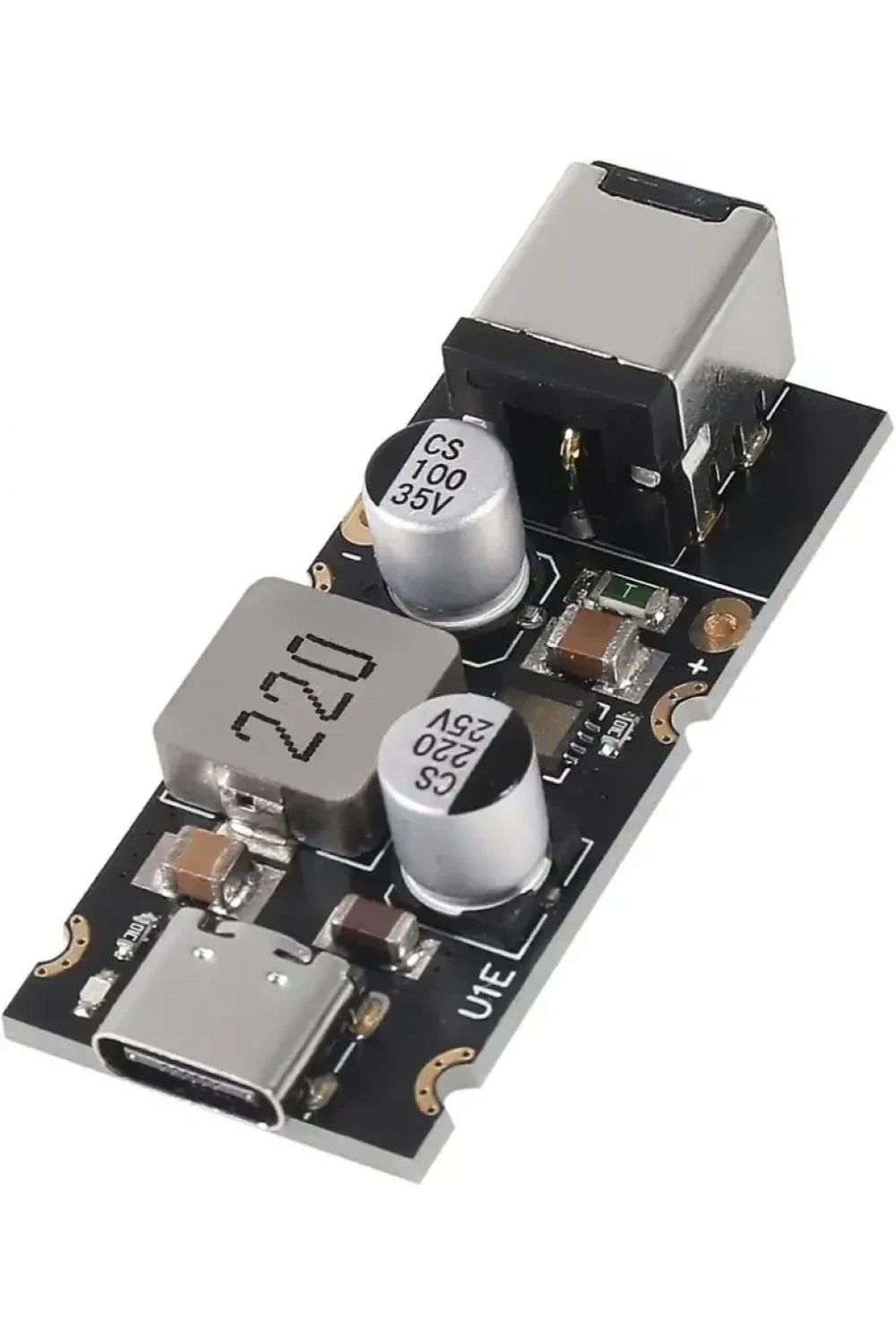 Pd65W Type-C USB QC3.0 5V 9V 12V 20V Hızlı Şarj Modülü 2.5x5.5 Jack