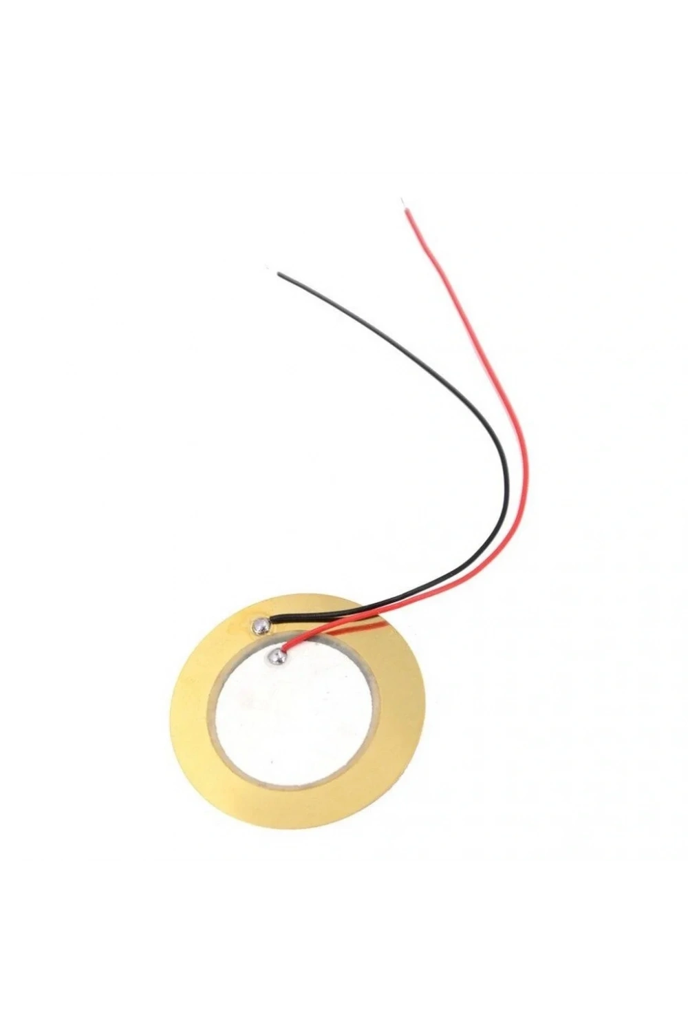 Piezo Disk Buzzer Kablolu - 35 mm Çap