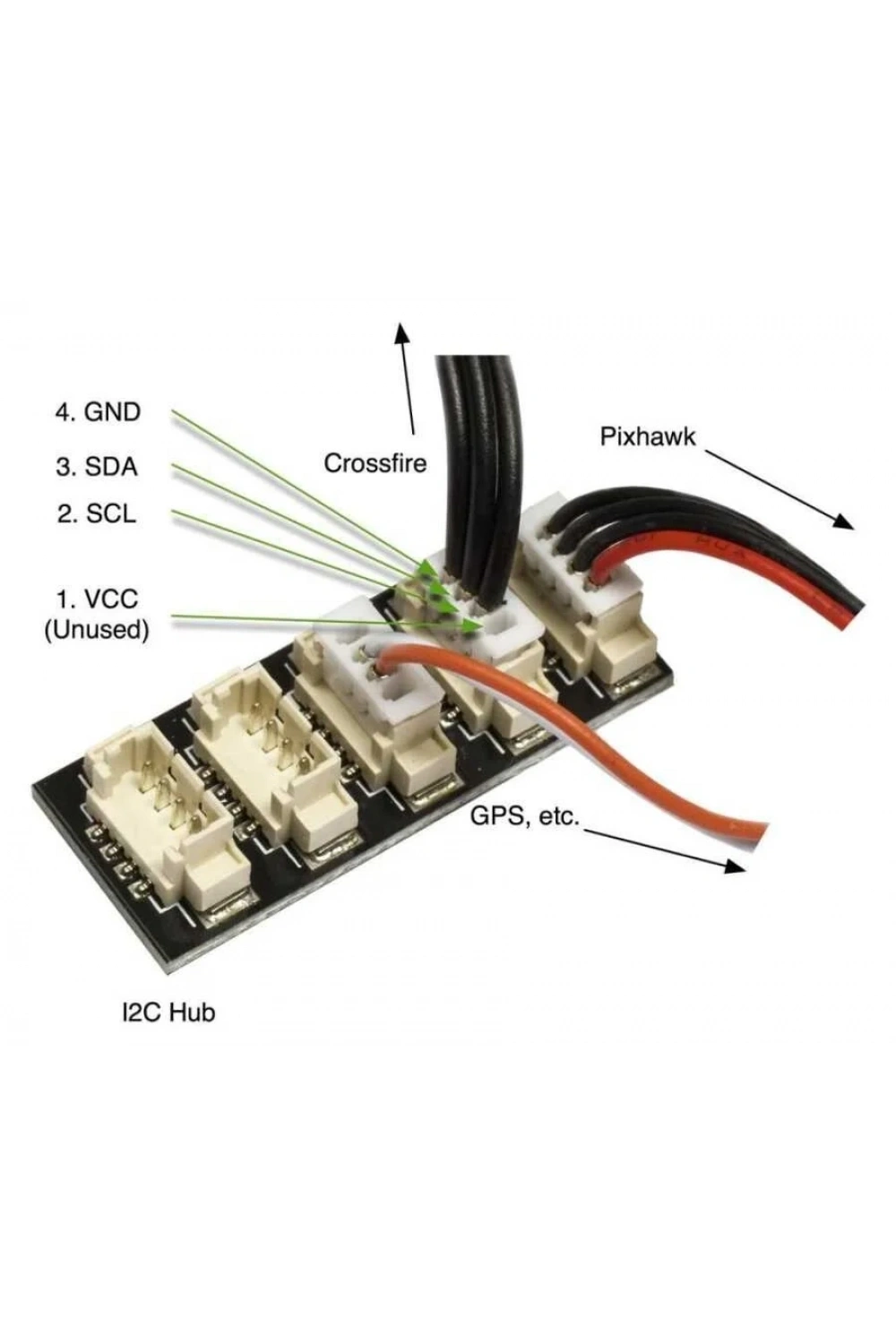 Pixhawk Uçuş Kontrol Kartı I2C Genişleme Modülü