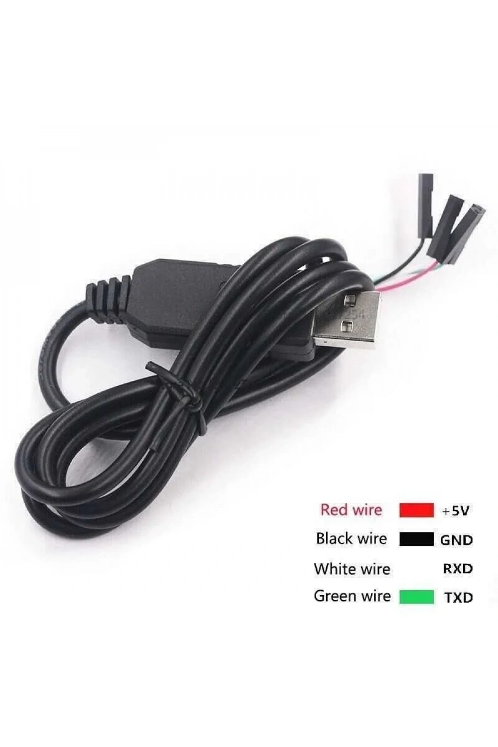 PL2303HX 4 Pin USB-TTL Seri Dönüştürücü Kablo