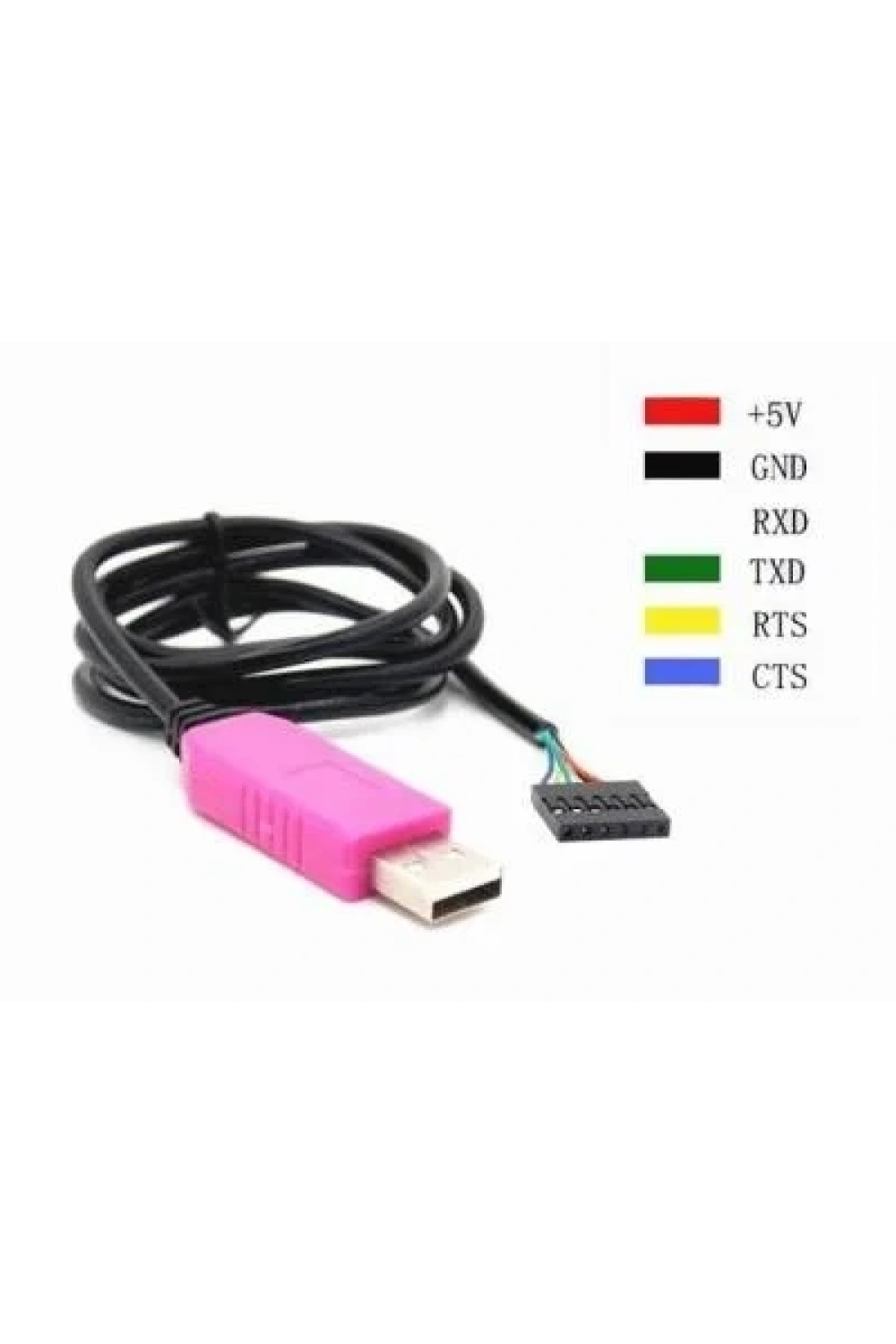 PL2303HXD 6 Pin USB-TTL Seri Dönüştürücü Kablo