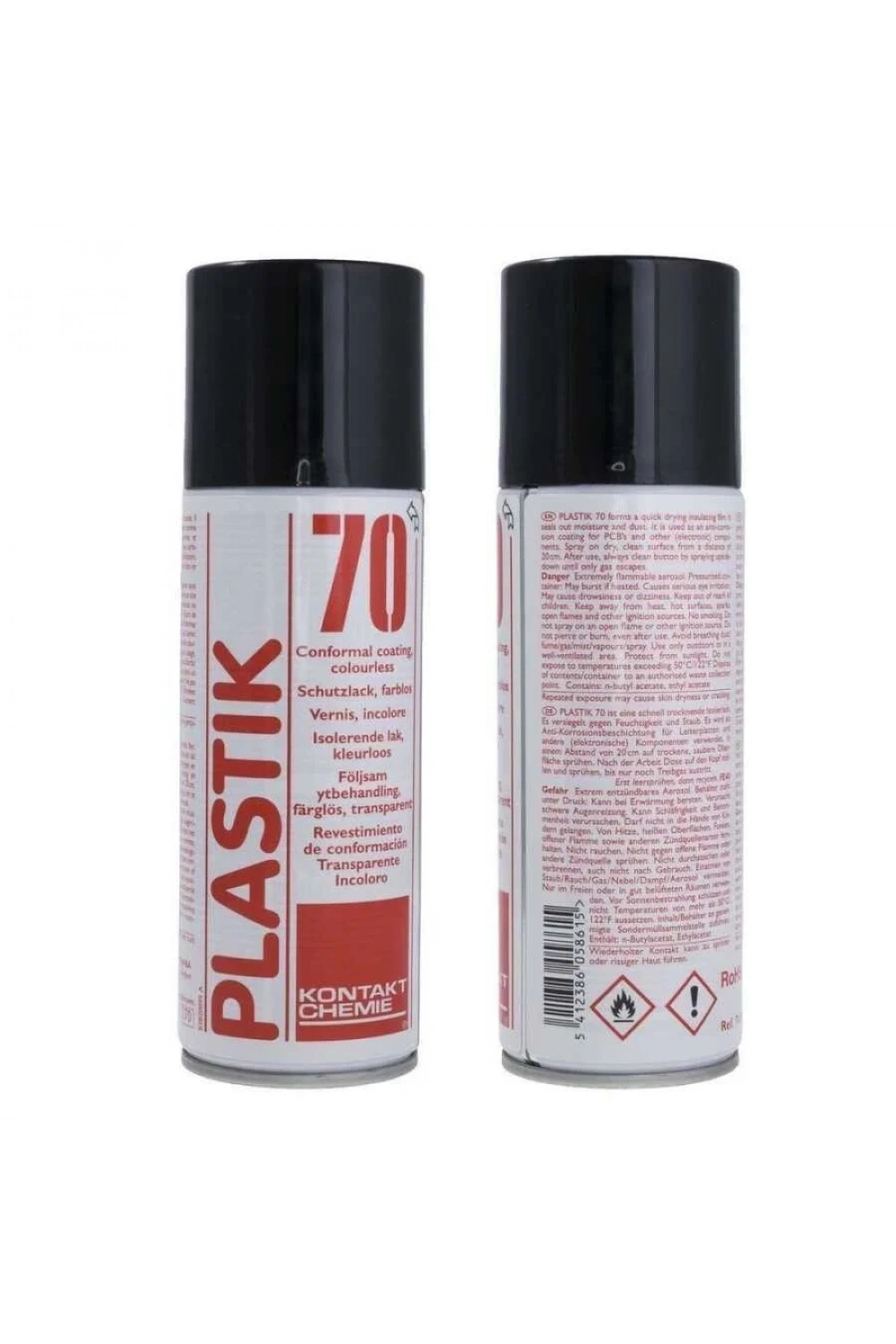 Plastik 70 - Konformal Koruyucu Kaplama Spreyi 400ml