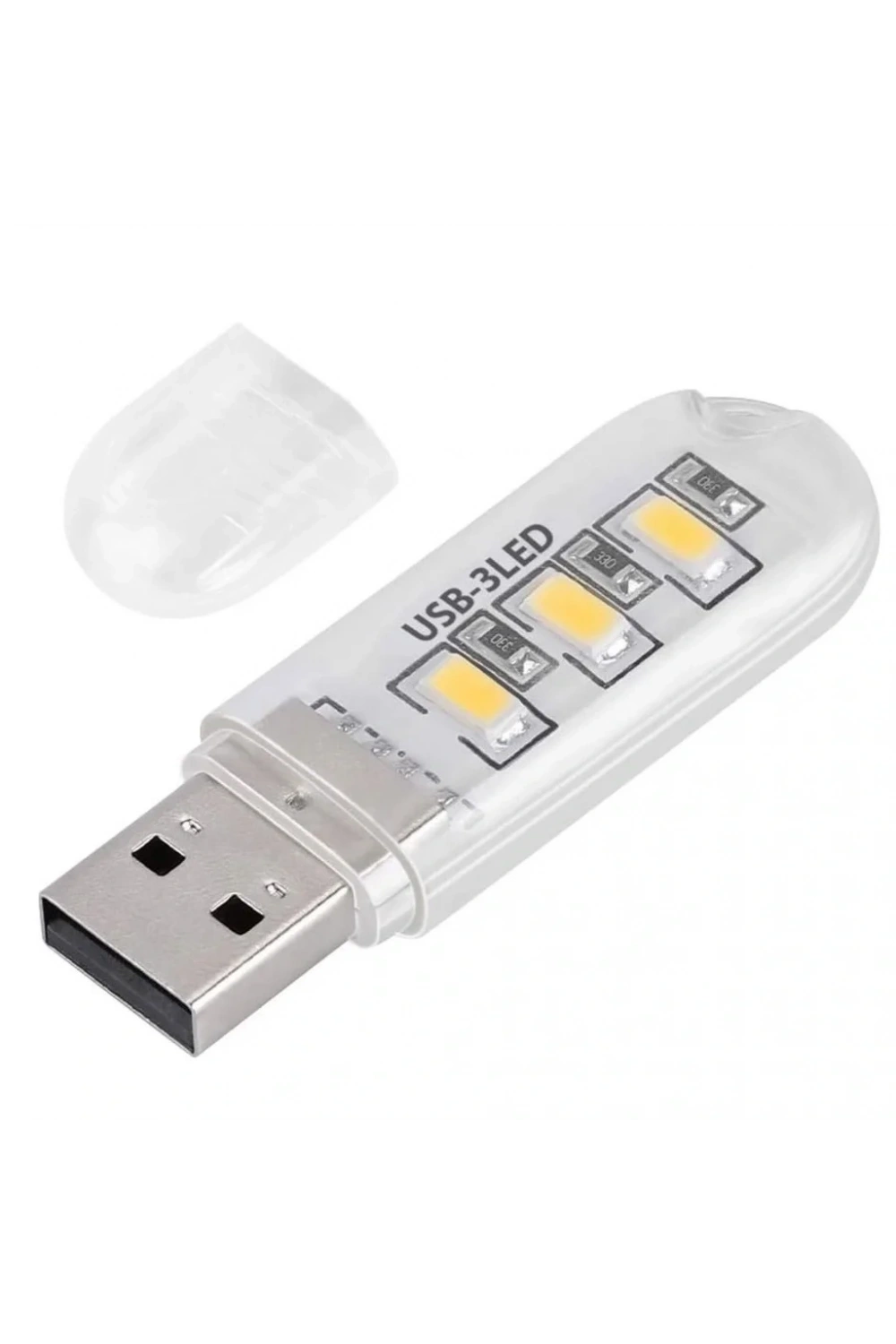 Portatif Mini Usb Led Işık Gece Okuma Kamp Lambası