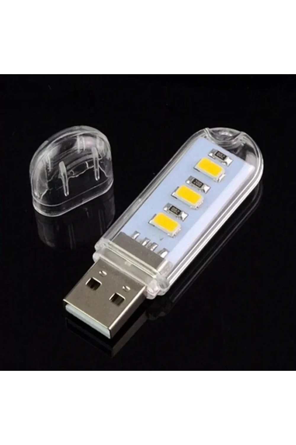 Portatif Mini Usb Led Işık Gece Okuma Kamp Lambası