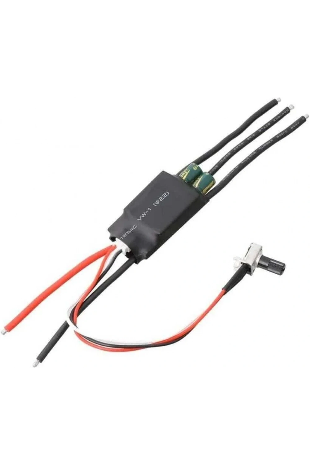 Potansiyometreli ESC 20A Brushless Fırçasız Motor Hız Kontrol Sürücü