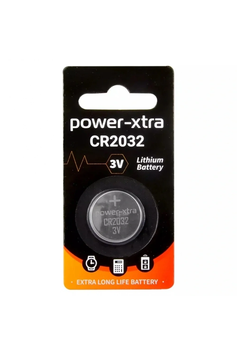 Power-Xtra CR2032 3V Lityum Pil - Tekli Blister