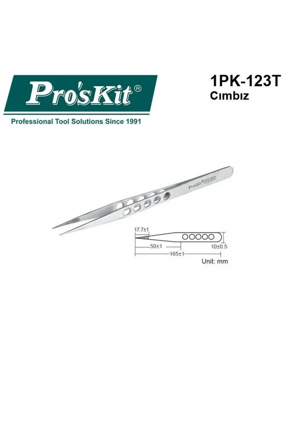 Proskit 1PK-123T Antistatik Cımbız