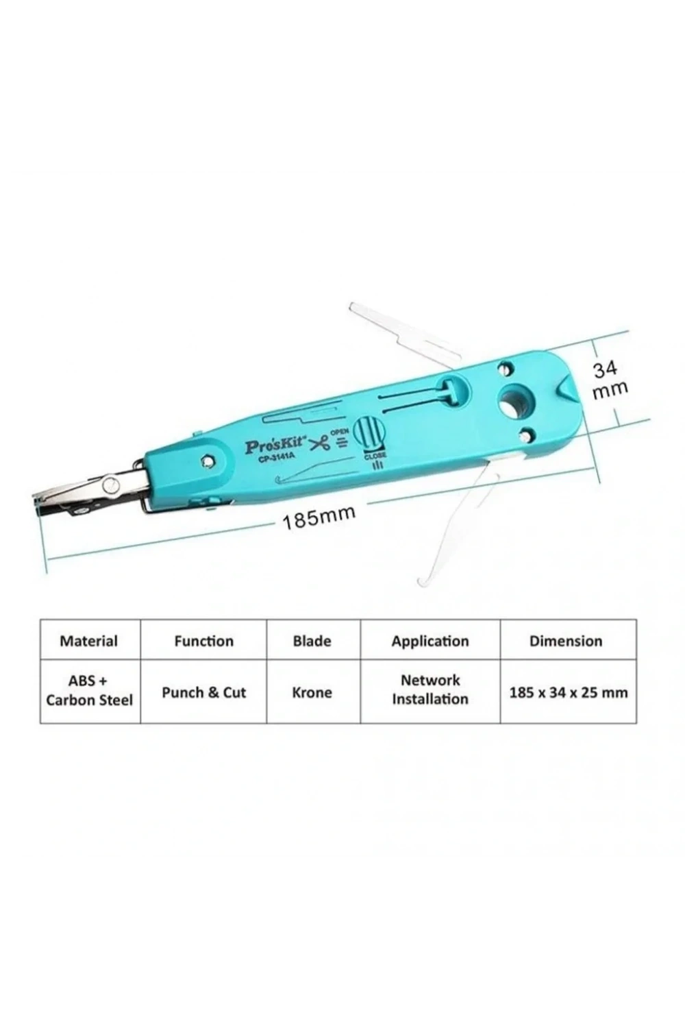 Proskit CP-3141A Krone Kep-Kep