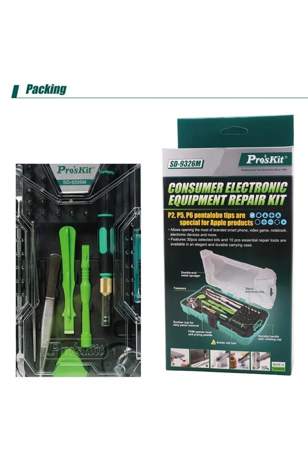 Proskit SD-9326M Cep Telefonu Tamir Seti