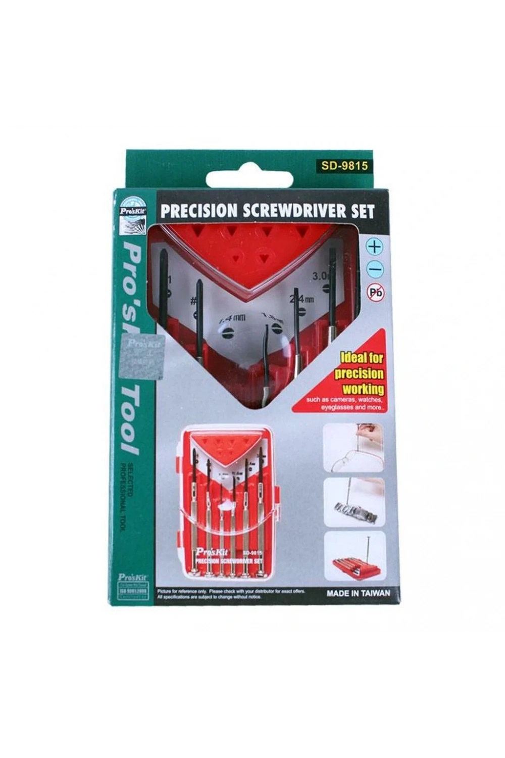 Proskit SD-9815 Hassas Tornavida Seti
