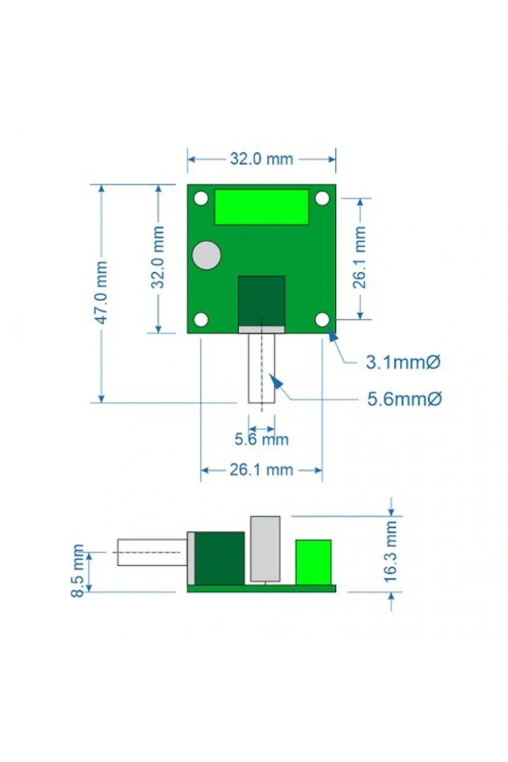 PWM DC Motor Hız Kontrol Devresi 1.8-12V 2A