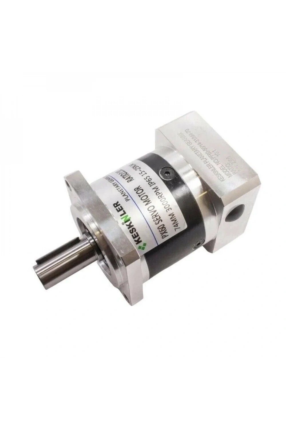PX60 1:10 15-25N.m 60mm Servo Motor Redüktörü