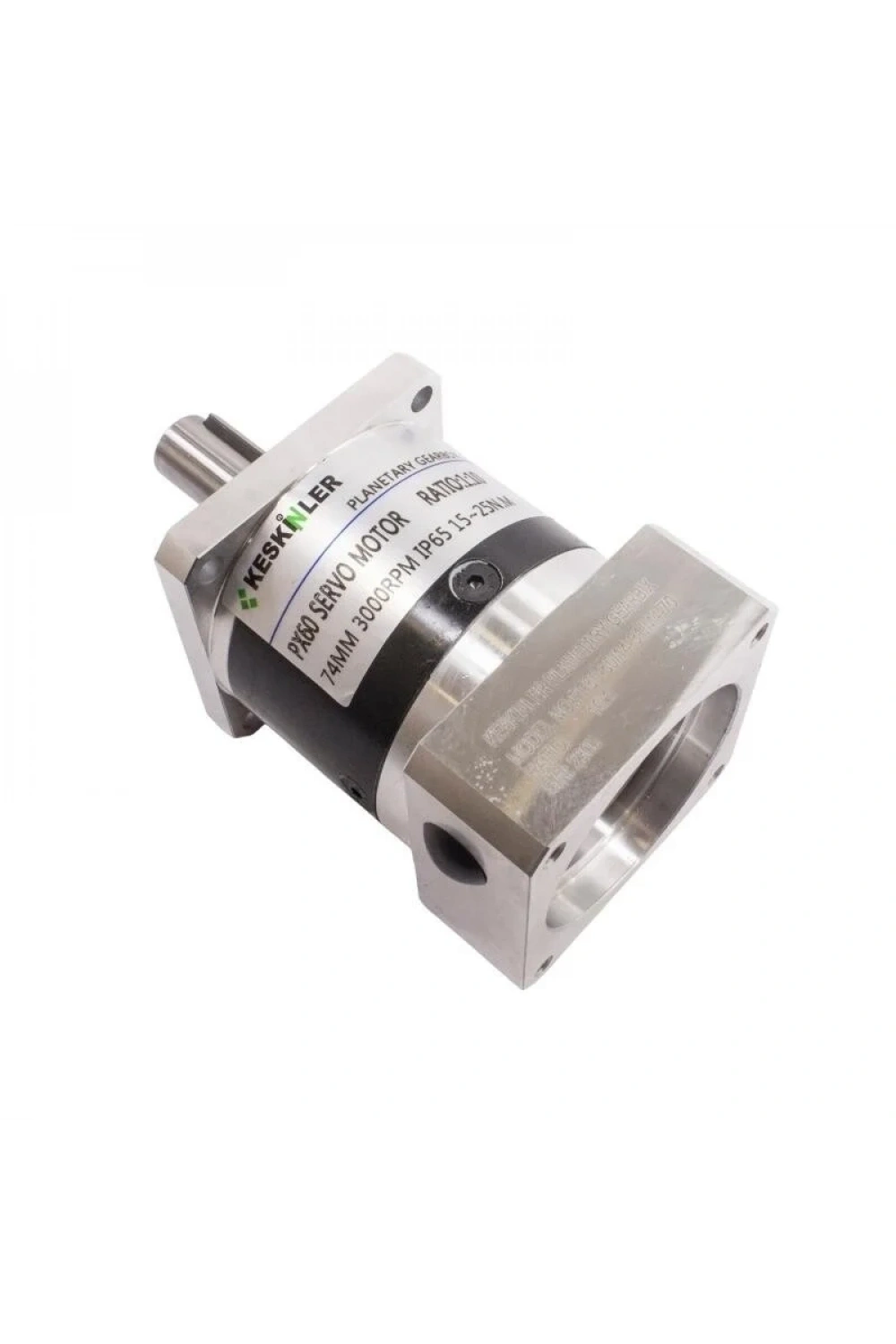 PX60 1:10 15-25N.m 60mm Servo Motor Redüktörü
