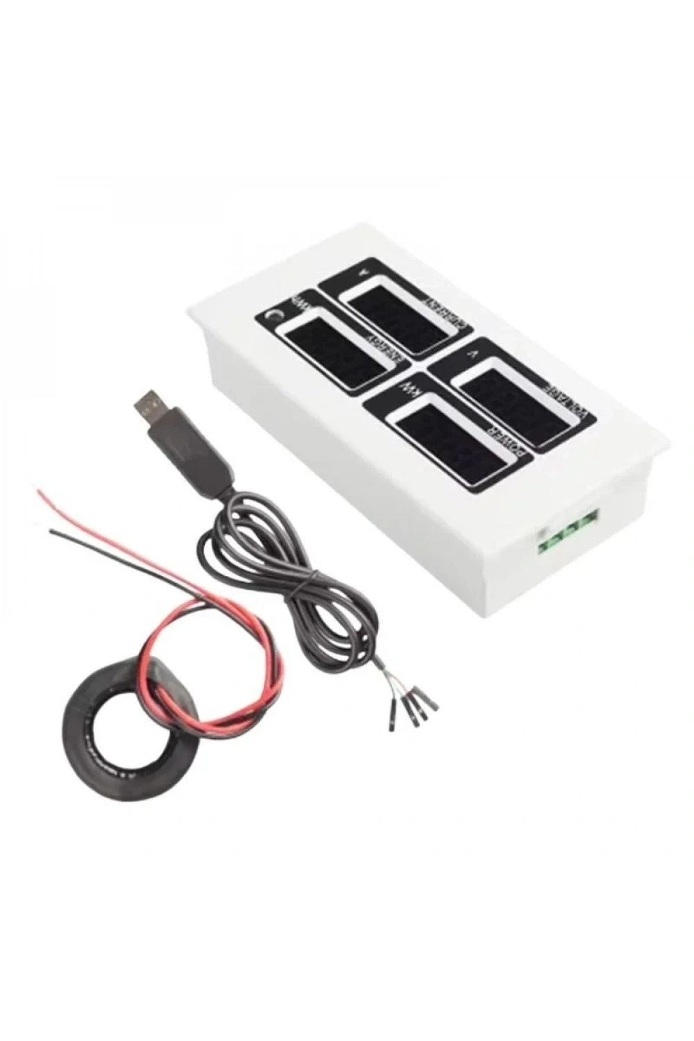 PZEM-004 100A AC Dijital Güç Monitörü + Bobin CT + USB