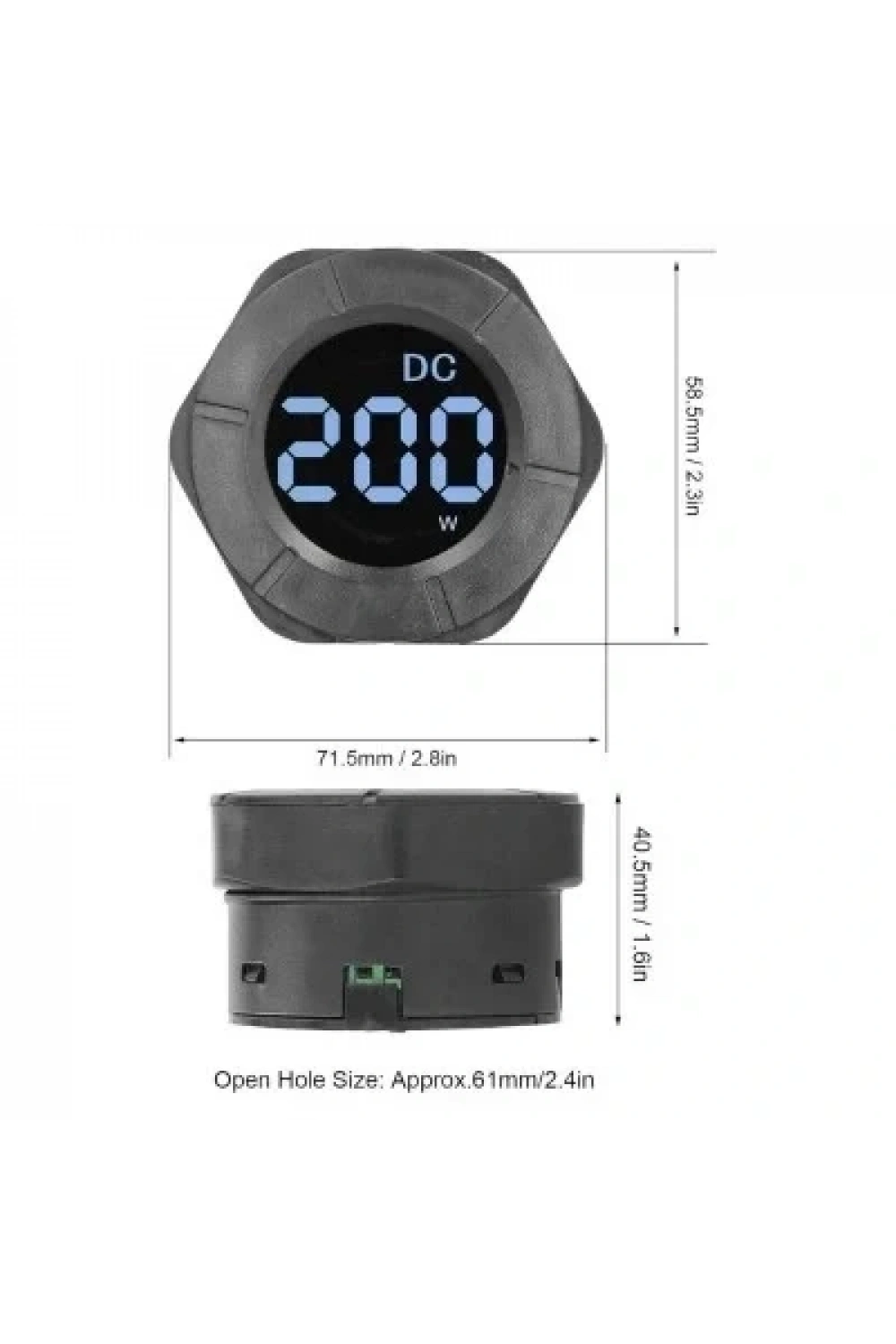 PZEM-019W DC 100A 30KW Dijital Wattmetre + 100A Şönt