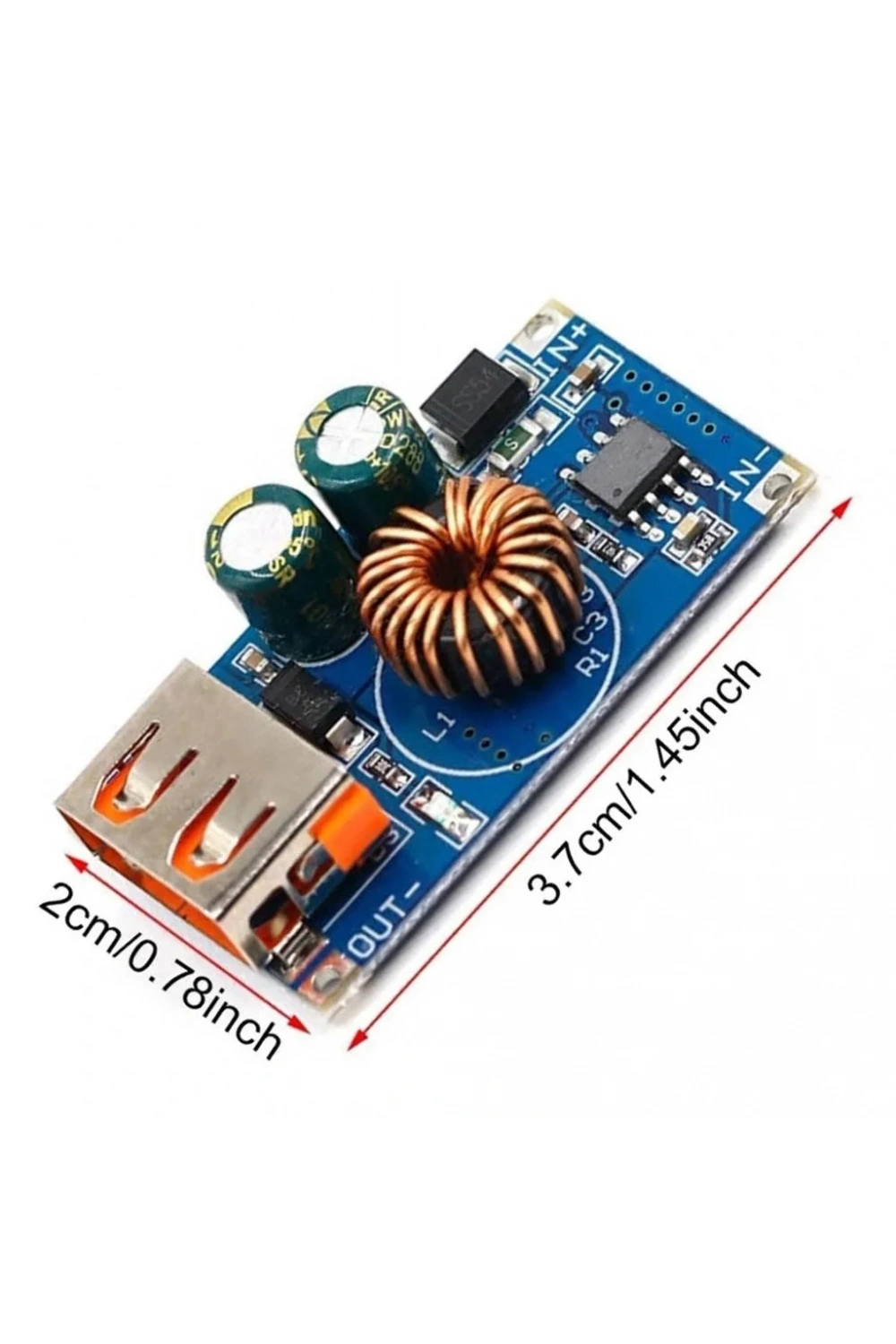 Q3.0 USB Hızlı Şarj Devresi 6-32V