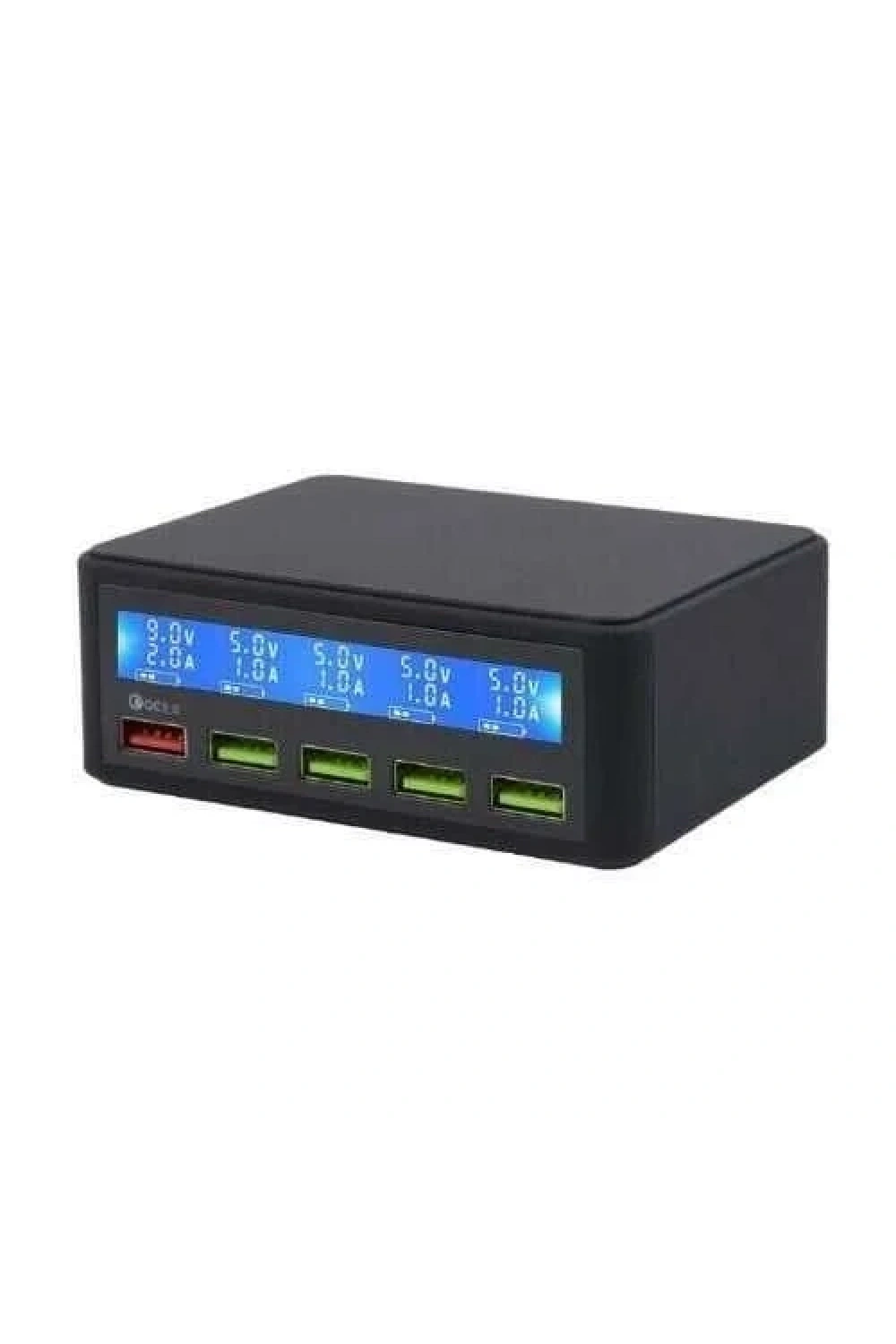 QC3.0 Çoklu USB Şarj Modülü - Dijital Ekranlı