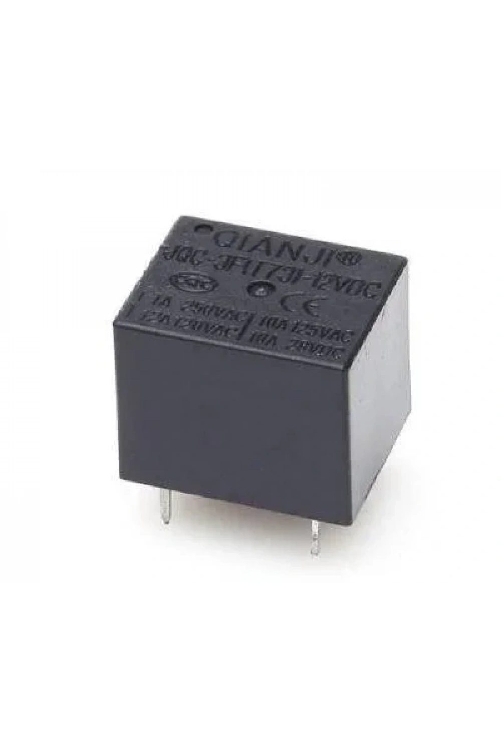 Qianji JQC-3F(T73)-12VDC Röle 5 Pin