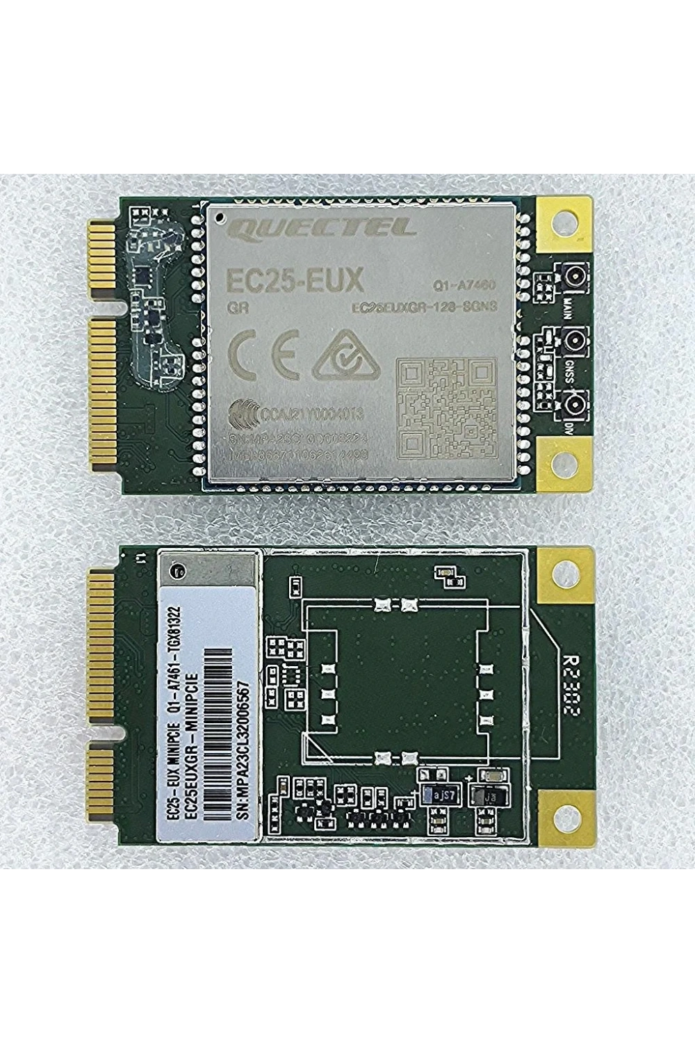 Quectel EC25-EUX 128-SGNS 4G/LTE Mini PCIe Modül