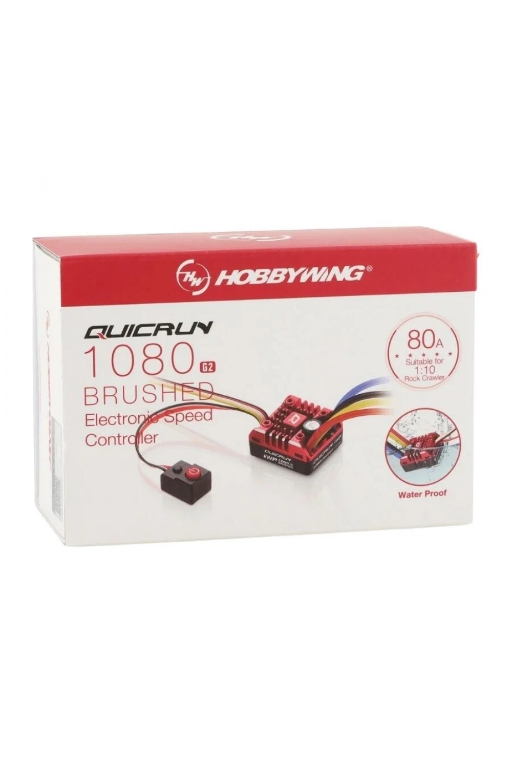 QuicRun QR-1080 80A Su Geçirmez ESC - T Plug