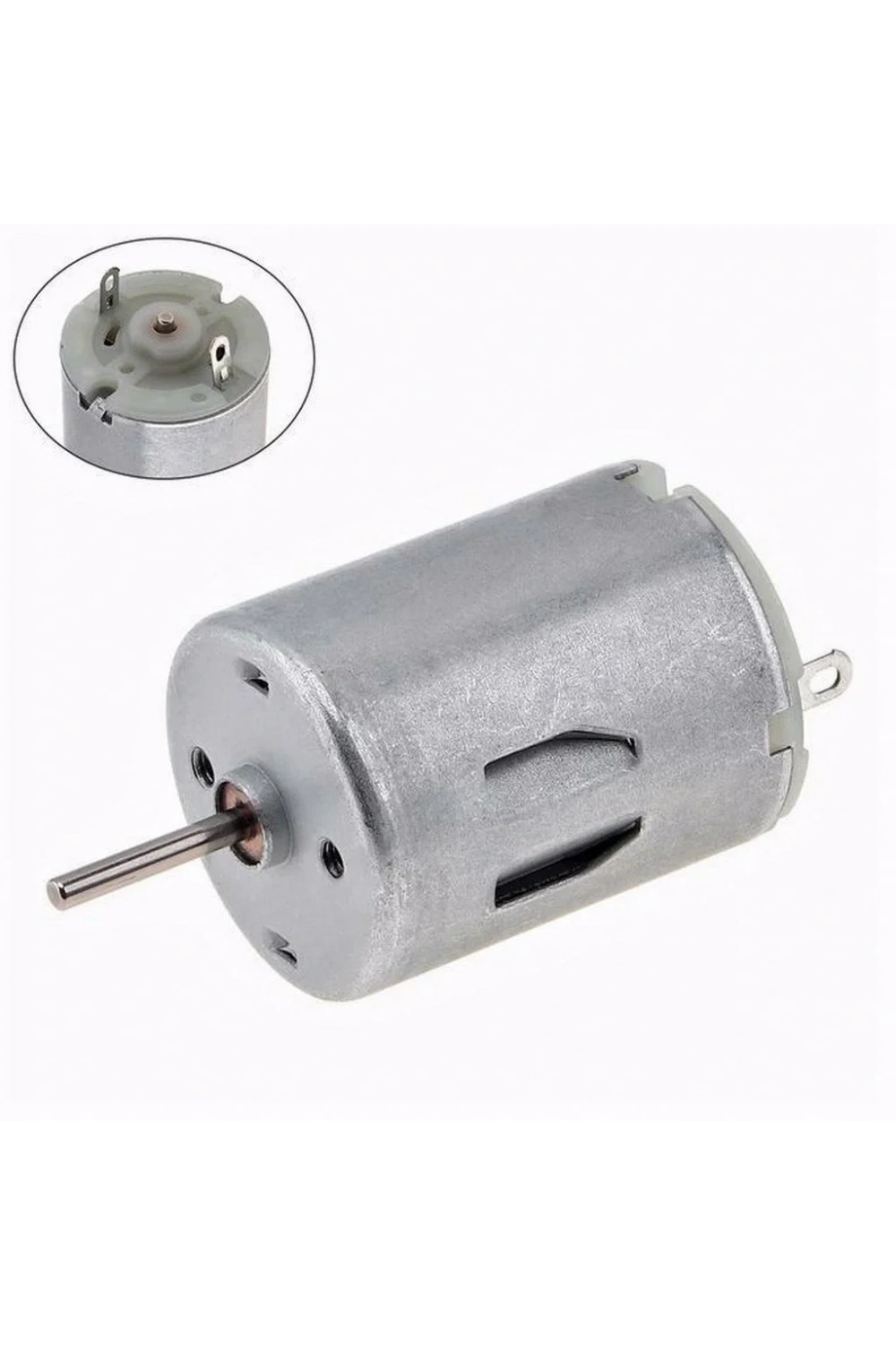 R280 3-12 V - 5000-15000 RPM DC Motor Deney Motoru 1 Adet