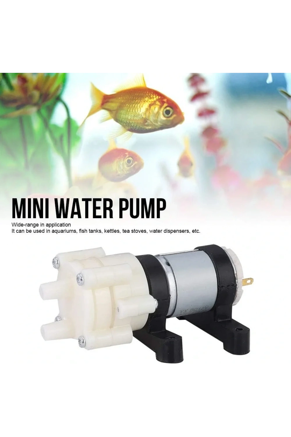 R385 DC 6-12V Mini Akvaryum Ve Su Pompası