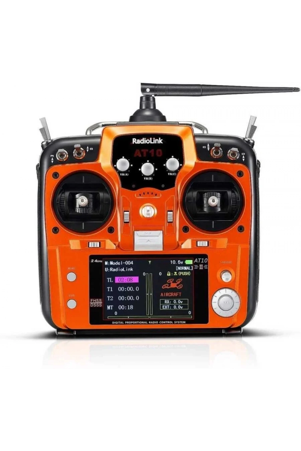 Radiolink AT10II 2.4GHz 12 Kanal Kumanda ve R12DS Alıcı