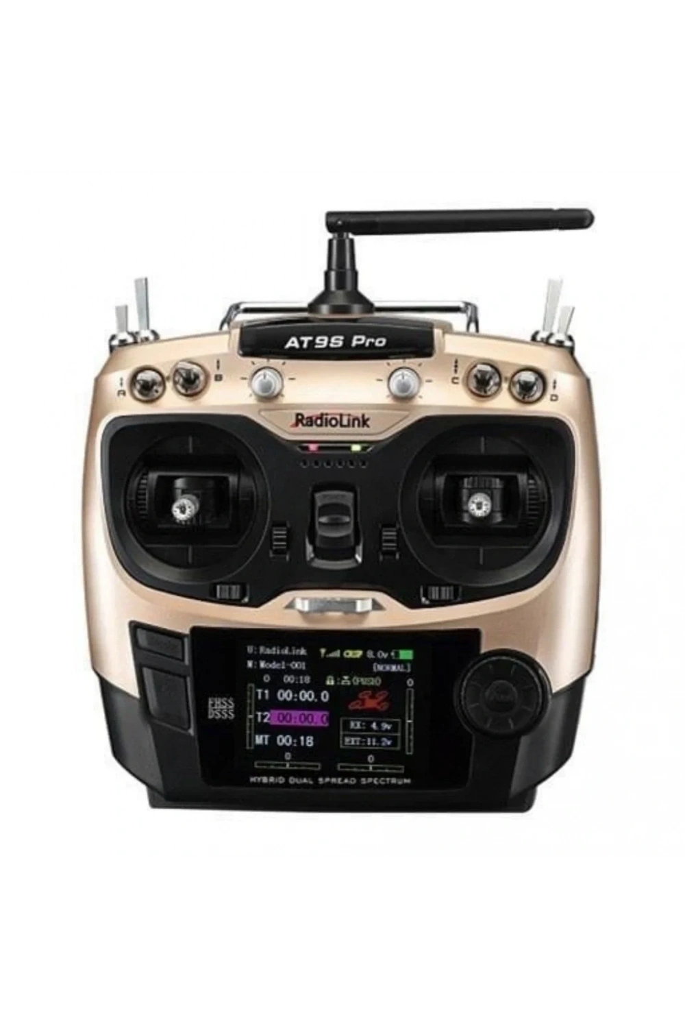 Radiolink AT9S Pro 2.4GHz 12 Kanal Kumanda ve R9DS