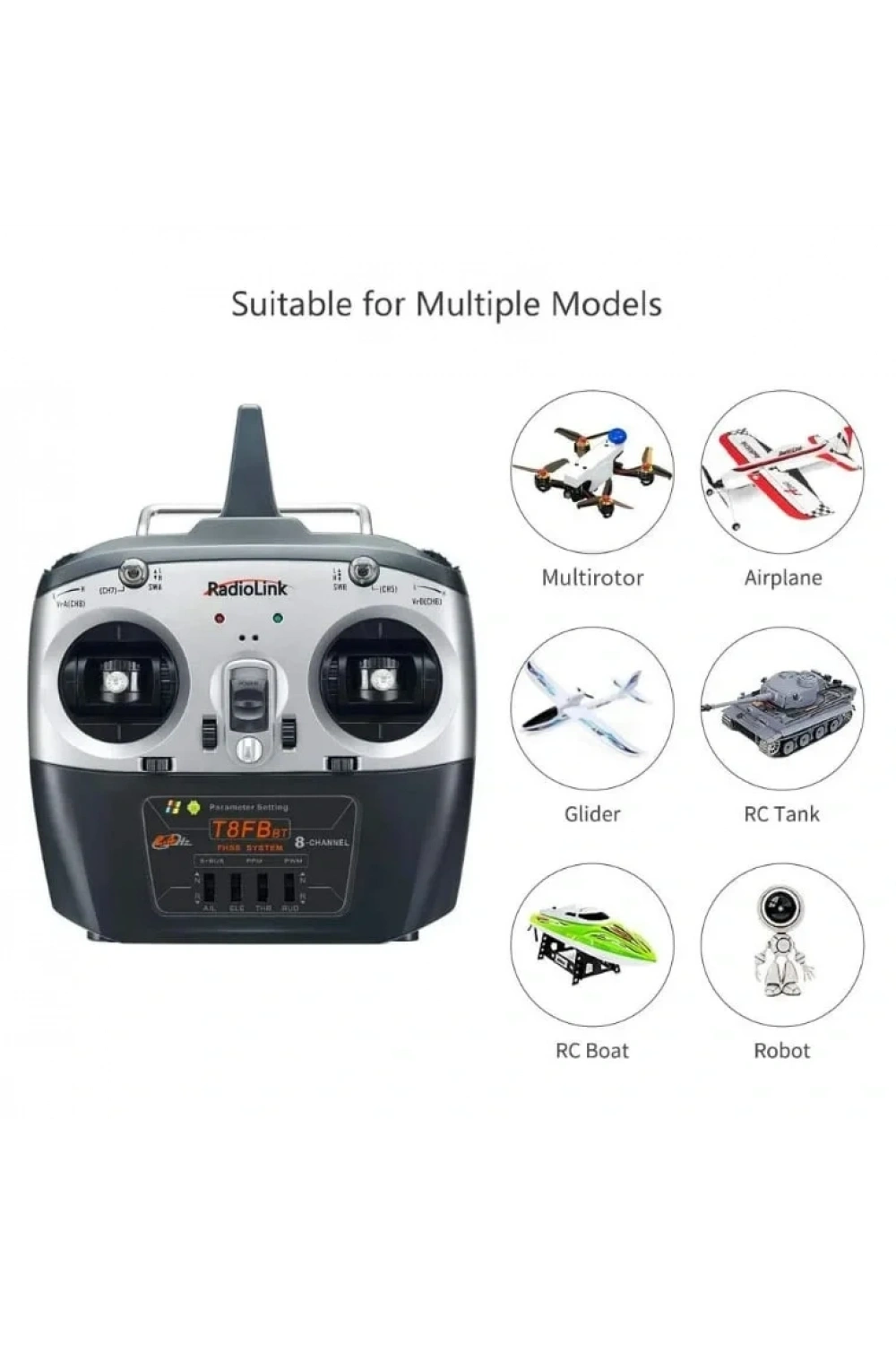 RADIOLINK T8FB Android Kumanda Seti