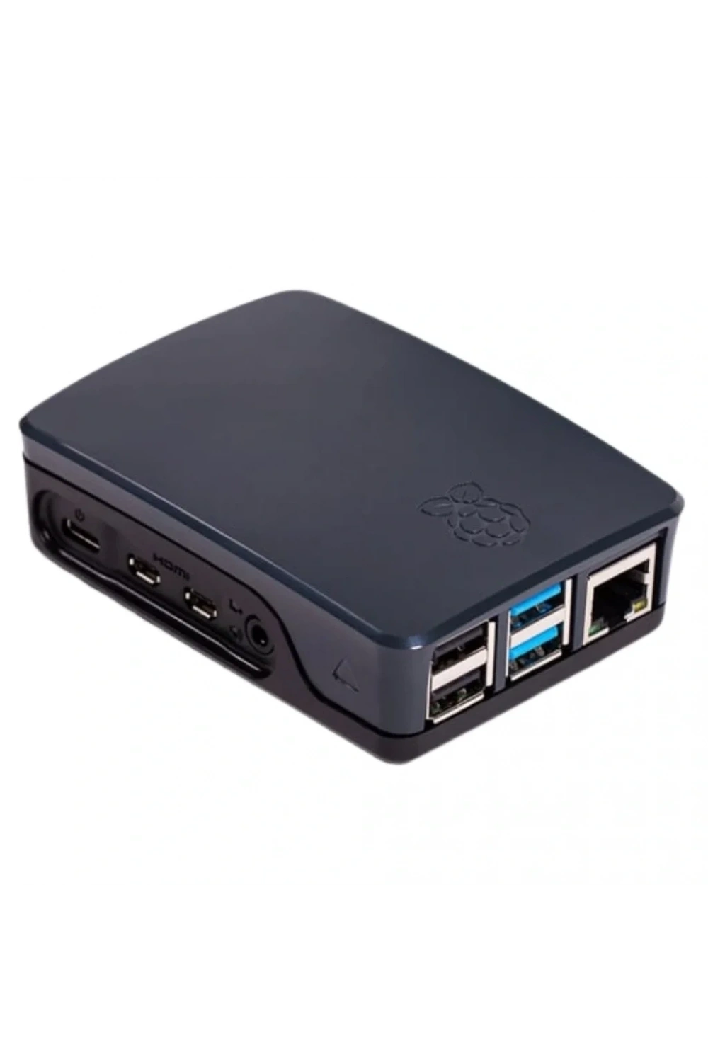 Raspberry Pi 4 Lisanslı Muhafaza Kutusu - Siyah