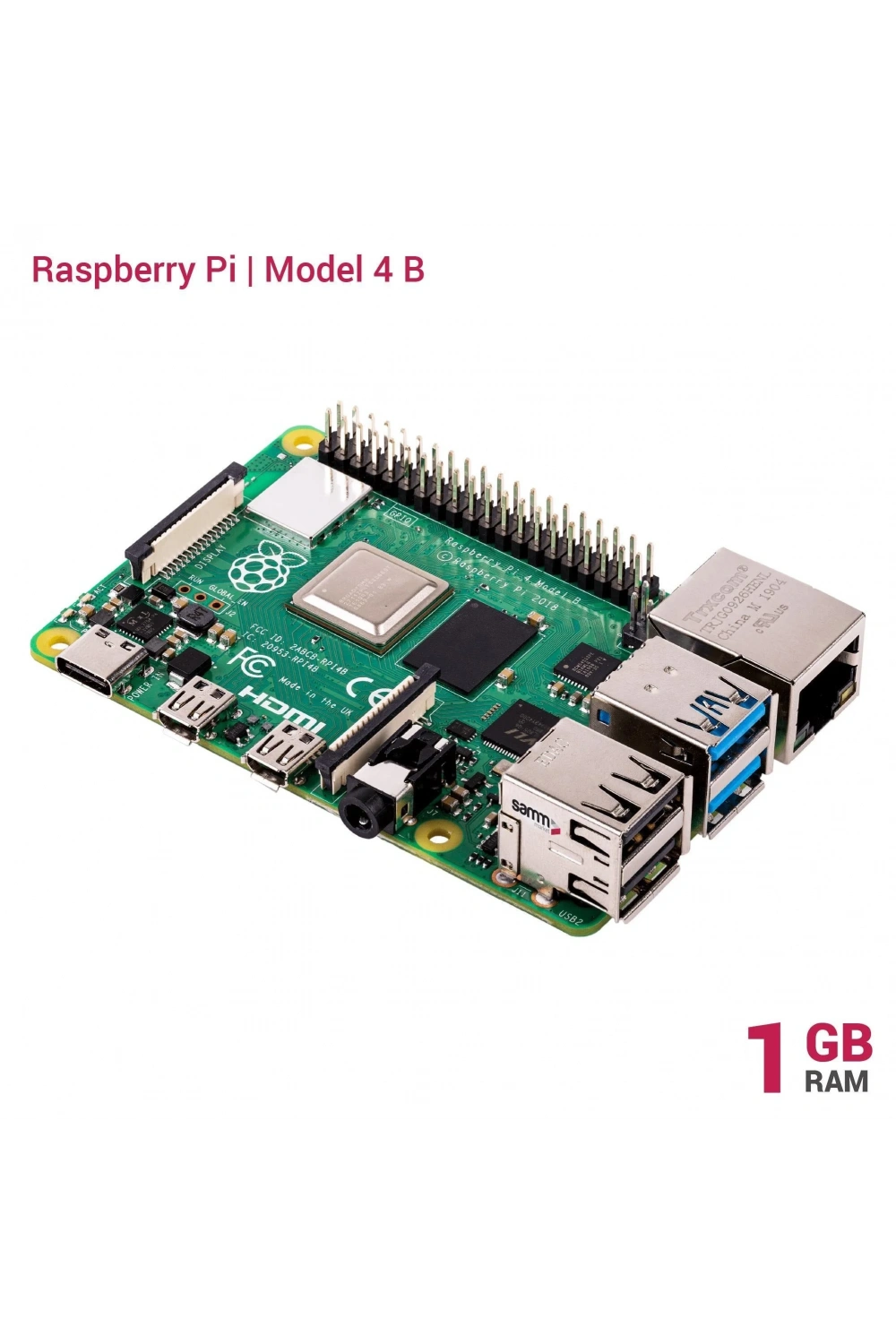 Raspberry Pi 4 Model 1GB