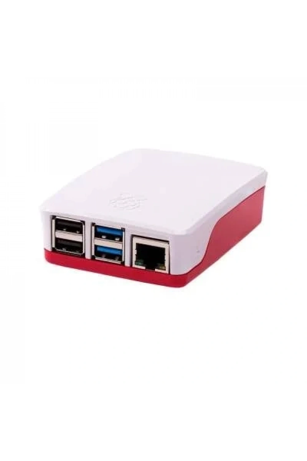 Raspberry Pi 4 Muhafaza Kutusu - Beyaz Kırmızı