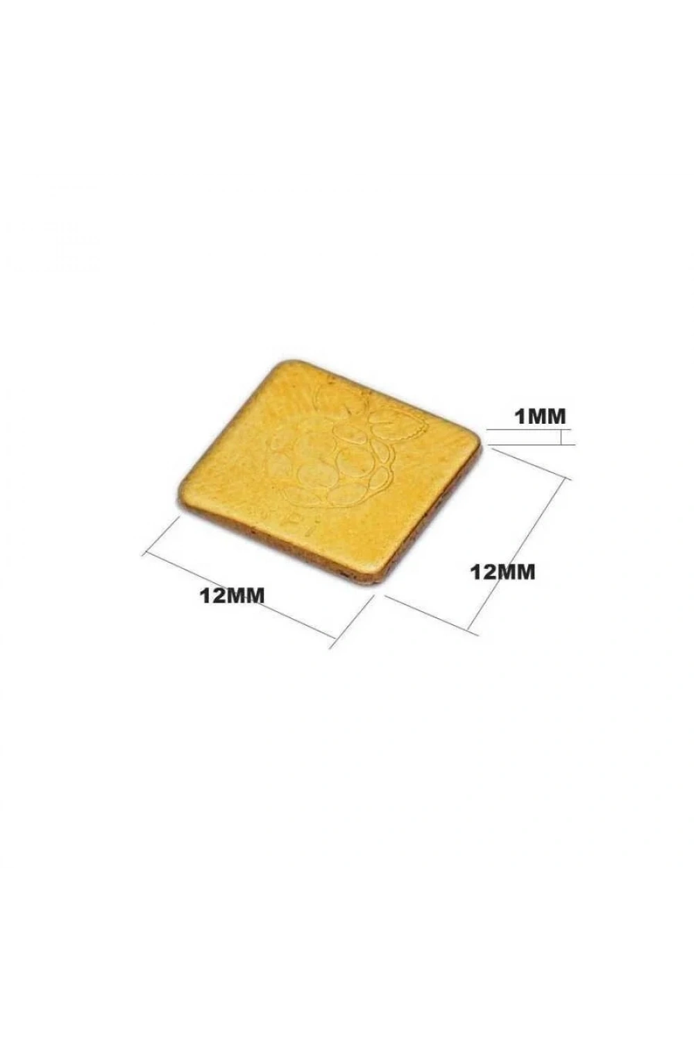 Raspberry Pi Bakır Soğutucu 12x12x1mm