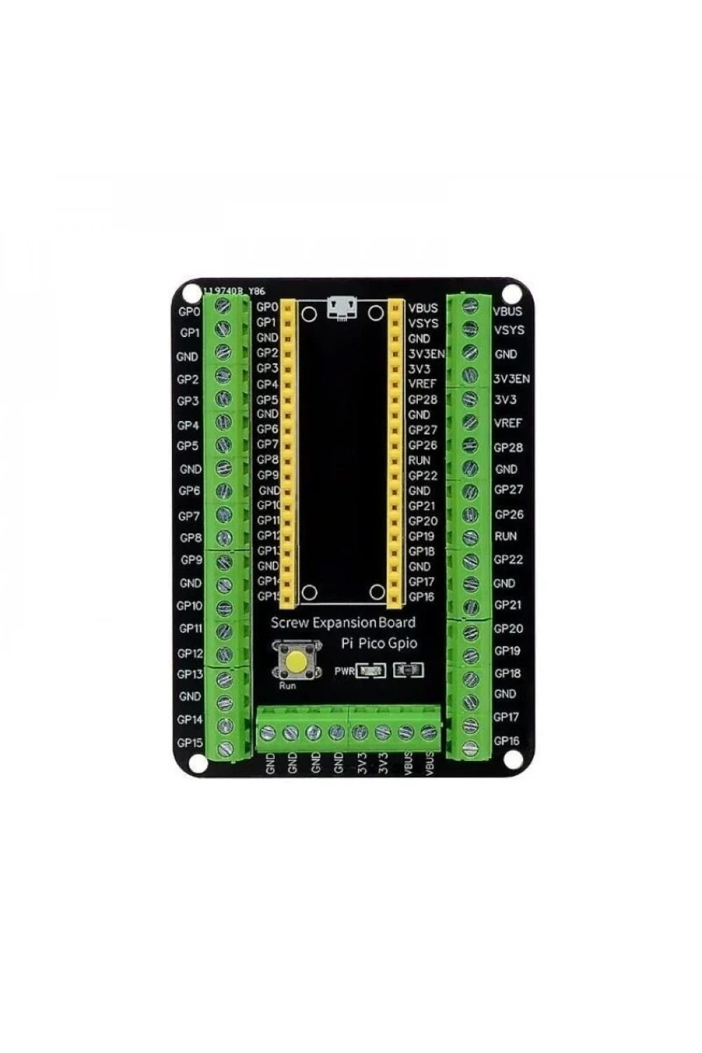 Raspberry Pi Pico Klemens Shield / Screw Expansion