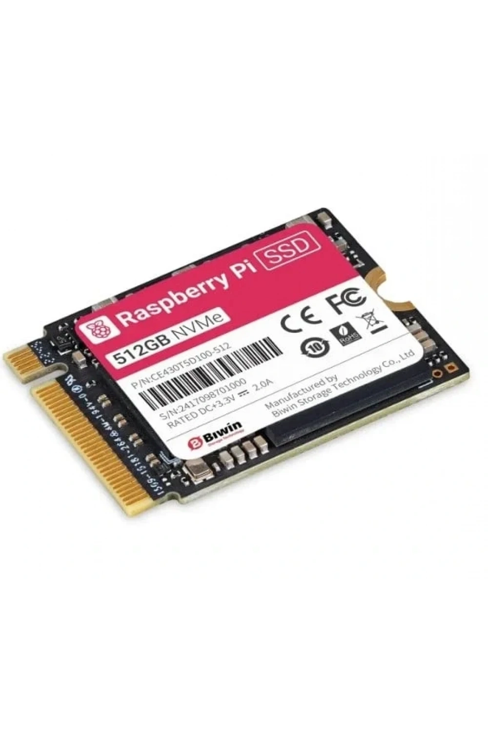 Raspberry Pi SSD 512GB