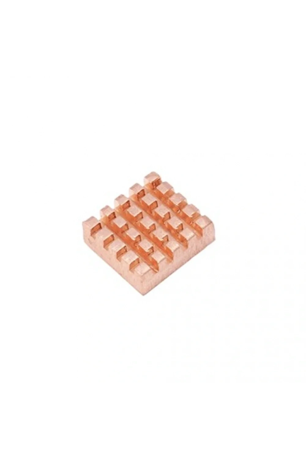 Raspberry Pi Uyumlu Bakır Soğutucu Blok 12x13x5mm