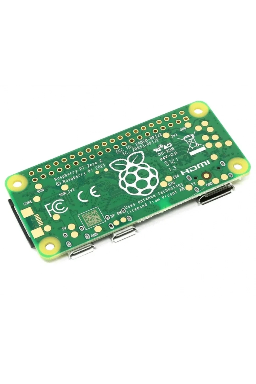 Raspberry Pi Zero 2 W Header Pin Bağlantılı